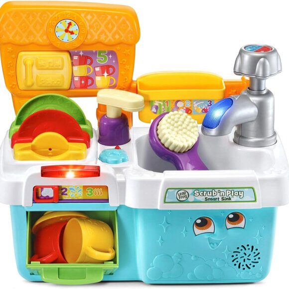 Leapfrog Scrub 'n Play Smart Sink (English Version)For 18 Months New in Box - Picture 5 of 16